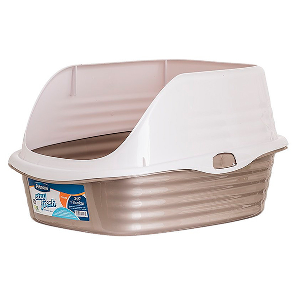 Petmate rimmed shop litter pan